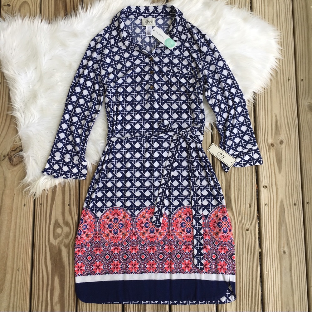 DM Collection Stitch Fix Marlow Jersey Shirt Dress